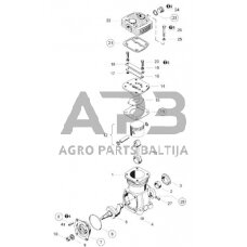 Remontinis komplektas Wabco 4111400022