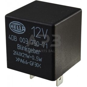 Relė Hella 12V, 3 kontaktų 4DB003750711