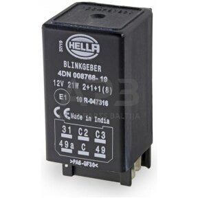 Relė Hella 12V, 6 kontaktų 4DN008768191