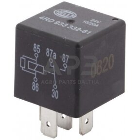 Relė Hella 24V, 5 kontaktų 4RD933332611