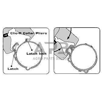 Replės CLIC-R sąvaržoms 3 Replės CLIC-R sąvaržoms 3