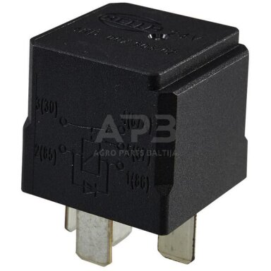 Relė Hella 24V, 5 kontaktų 4RD007903021