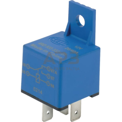 Relė Hella 12V, 5 kontaktų 4RD933332237 Relė Hella 12V, 5 kontaktų 4RD933332237