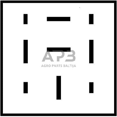 Relės lizdas su laikikliu 8JA183161002 4 Relės lizdas su laikikliu 8JA183161002 4