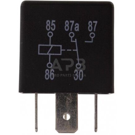 Relė Hella 12V, 5 kontaktų 4RD933332401 1 Relė Hella 12V, 5 kontaktų 4RD933332401 1