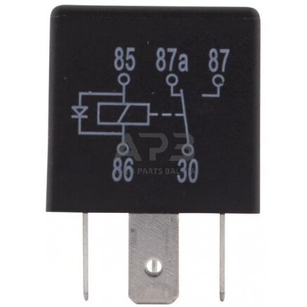 Relė Hella 24V, 5 kontaktų 4RD933332441 1 Relė Hella 24V, 5 kontaktų 4RD933332441 1