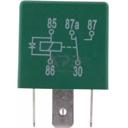 Relė Hella 12V, 5 kontaktų 4RD933332371 1
