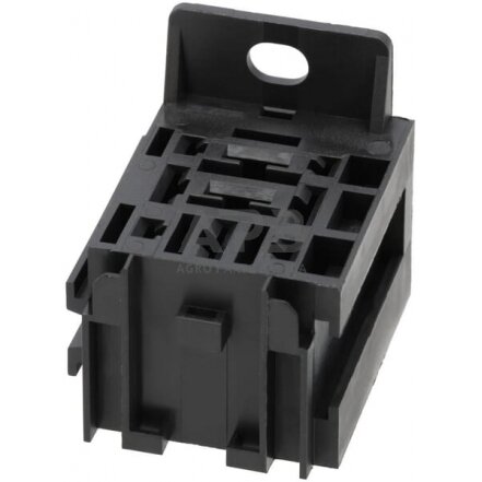 Relės lizdas su laikikliu 5 x 6.3 mm + 4 x 2.8 mm RL990451 Relės lizdas su laikikliu 5 x 6.3 mm + 4 x 2.8 mm RL990451
