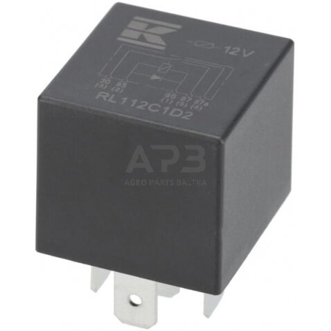 Relė 12V, 5 kontaktų RL112C1D2 Relė 12V, 5 kontaktų RL112C1D2