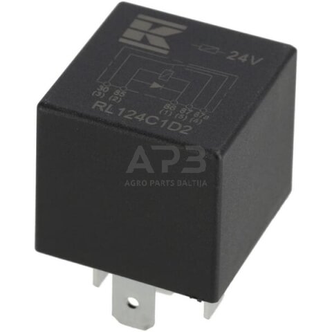 Relė 24V 5 kontaktų RL124C1D2 Relė 24V 5 kontaktų RL124C1D2