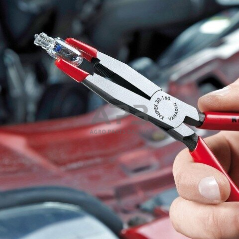 Replės halogeninių lempučių keitimui 160mm KNIPEX 3 Replės halogeninių lempučių keitimui 160mm KNIPEX 3