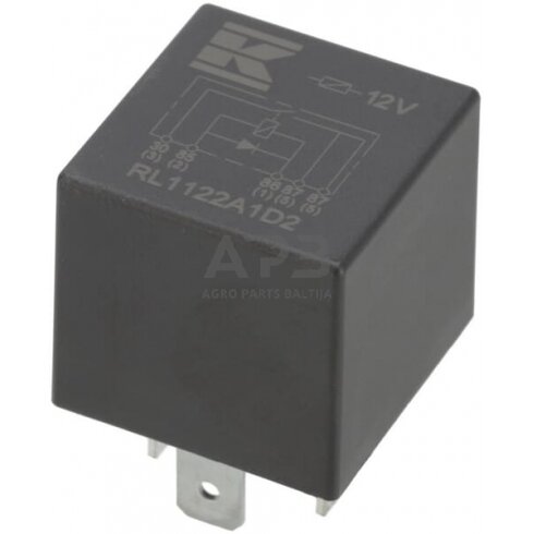 Relė 12V, 5 kontaktų RL1122A1D2 Relė 12V, 5 kontaktų RL1122A1D2