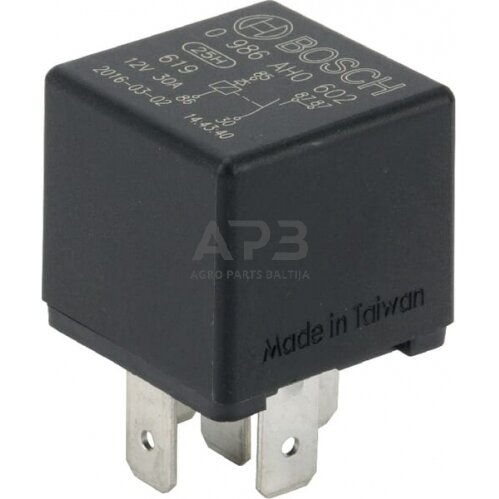 Relė Bosch 12V 0986AH0602 Relė Bosch 12V 0986AH0602