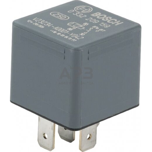 Relė Bosch 12V, 5 kontaktų 0332209159 Relė Bosch 12V, 5 kontaktų 0332209159