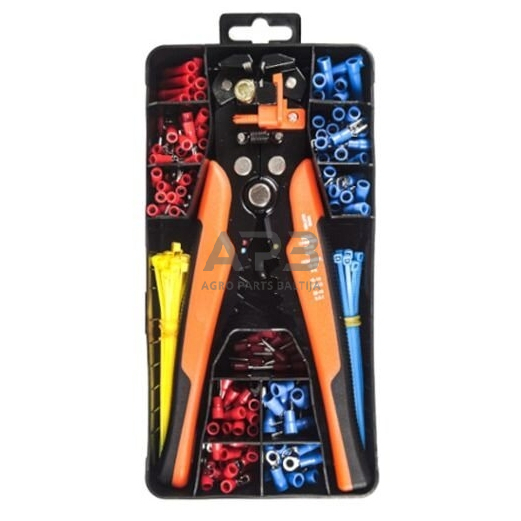 Replės laidų užspaudimui ir nuvalymui su laidų antg. rink. (290vnt) Replės laidų užspaudimui ir nuvalymui su laidų antg. rink. (290vnt)