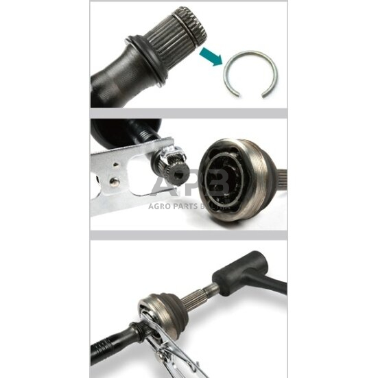 Replės pusašio fiksavimo žiedui 1 Replės pusašio fiksavimo žiedui 1