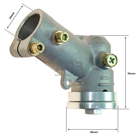 Reduktorius 24,00 mm x 7T septyniakampė žvaigždutė MINI