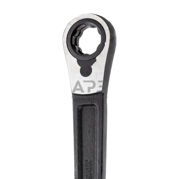 Regul. graduot. raktas su terkšle ir galvutėmis rinkinys 11vnt. (10-19mm) 1 Regul. graduot. raktas su terkšle ir galvutėmis rinkinys 11vnt. (10-19mm) 1