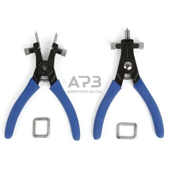 Reguliuojamų replių žiedams rinkinys 2vnt. su keičiamais antgaliais 165mm 1 Reguliuojamų replių žiedams rinkinys 2vnt. su keičiamais antgaliais 165mm 1