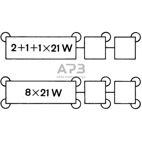 Relė Hella 12V, 6 kontaktų 4DN008768167 5