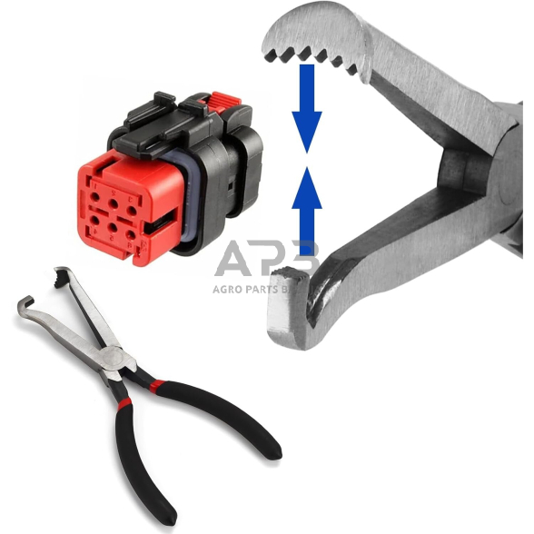 Replės elektros jungtims 205mm 7 Replės elektros jungtims 205mm 7