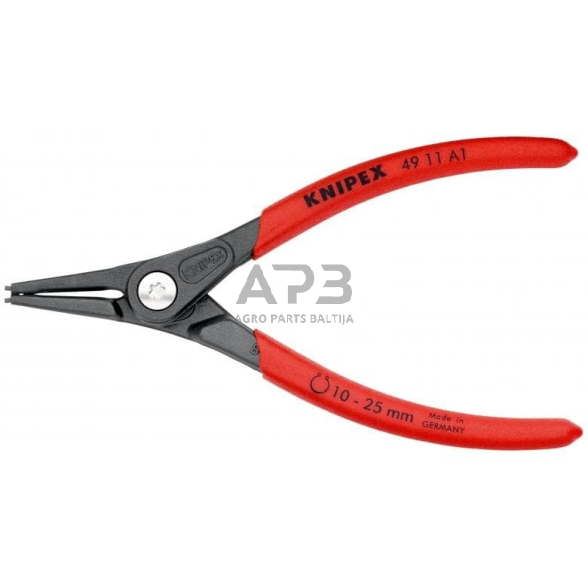 Replės išoriniams žiedams 140mm (Ø10-25mm) KNIPEX 1 Replės išoriniams žiedams 140mm (Ø10-25mm) KNIPEX 1