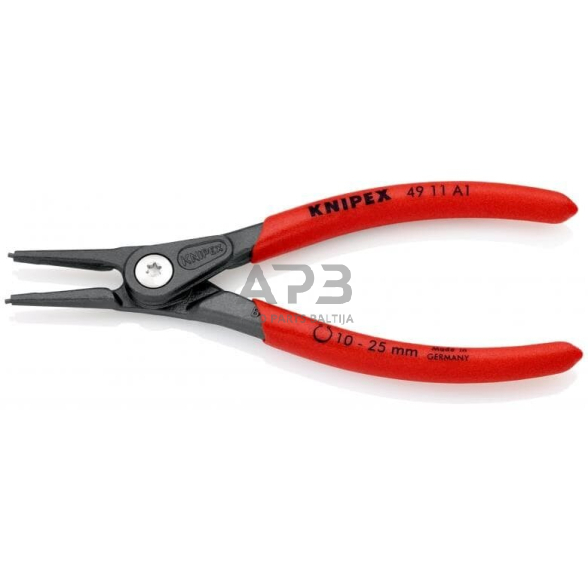 Replės išoriniams žiedams 140mm (Ø10-25mm) KNIPEX Replės išoriniams žiedams 140mm (Ø10-25mm) KNIPEX