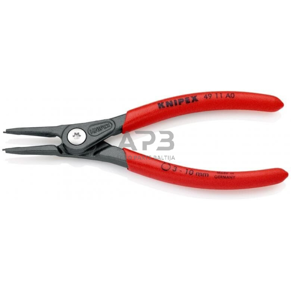 Replės išoriniams žiedams 140mm (Ø3-10mm) KNIPEX 1 Replės išoriniams žiedams 140mm (Ø3-10mm) KNIPEX 1