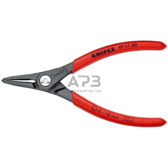 Replės išoriniams žiedams 140mm (Ø3-10mm) KNIPEX Replės išoriniams žiedams 140mm (Ø3-10mm) KNIPEX