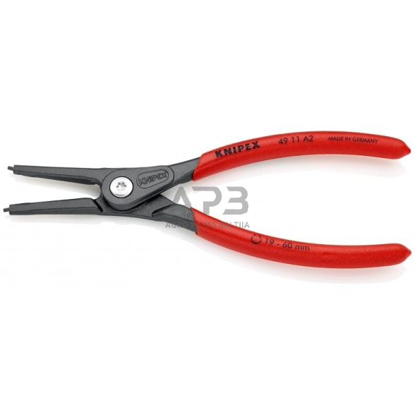 Replės išoriniams žiedams 180mm (Ø19-60mm) KNIPEX 1 Replės išoriniams žiedams 180mm (Ø19-60mm) KNIPEX 1