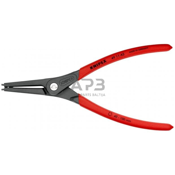 Replės išoriniams žiedams 225mm (Ø40-100mm) KNIPEX Replės išoriniams žiedams 225mm (Ø40-100mm) KNIPEX
