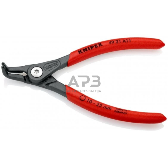Replės išoriniams žiedams. Lenktos 130mm (Ø10-25mm) KNIPEX 2 Replės išoriniams žiedams. Lenktos 130mm (Ø10-25mm) KNIPEX 2