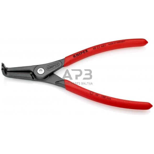 Replės išoriniams žiedams. Lenktos 210mm (Ø40-100mm) KNIPEX 2 Replės išoriniams žiedams. Lenktos 210mm (Ø40-100mm) KNIPEX 2