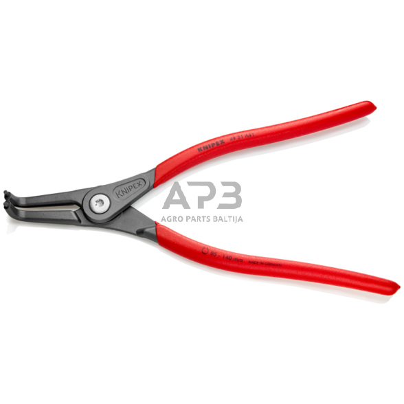 Replės išoriniams žiedams. Lenktos 305mm (Ø85-140mm) KNIPEX Replės išoriniams žiedams. Lenktos 305mm (Ø85-140mm) KNIPEX