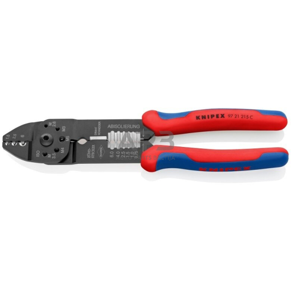 Replės laidų užspaudimui ir nuvalymui 230mm KNIPEX 2 Replės laidų užspaudimui ir nuvalymui 230mm KNIPEX 2