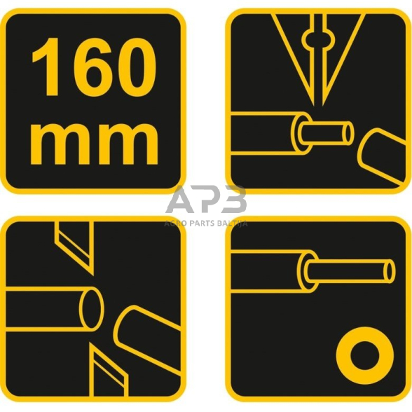 Replės laidų užspaudimui ir nuvalymui 2 Replės laidų užspaudimui ir nuvalymui 2