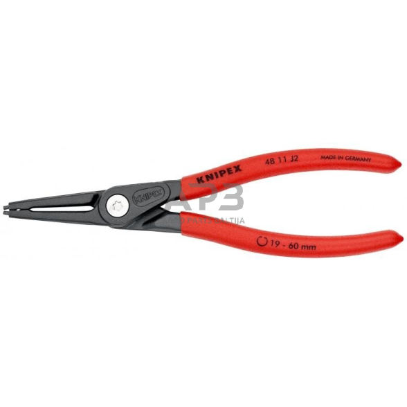 Replės vidiniams žiedams 180mm (Ø19-60mm) KNIPEX Replės vidiniams žiedams 180mm (Ø19-60mm) KNIPEX