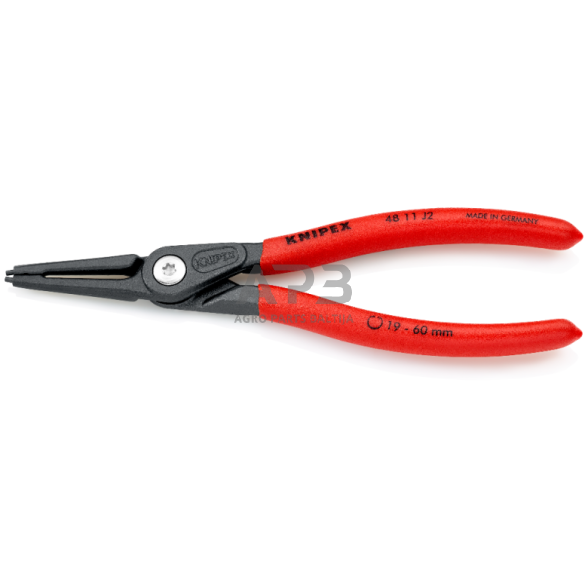 Replės vidiniams žiedams 180mm (Ø19-60mm) KNIPEX 2 Replės vidiniams žiedams 180mm (Ø19-60mm) KNIPEX 2
