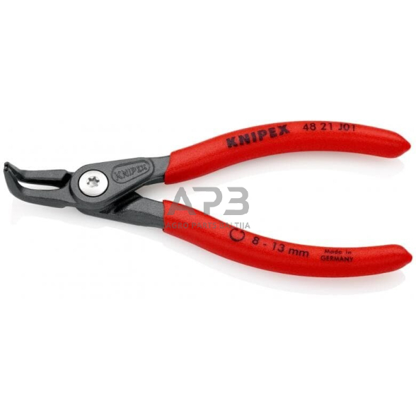 Replės vidiniams žiedams. Lenktos 130mm (Ø8-13mm) KNIPEX 2 Replės vidiniams žiedams. Lenktos 130mm (Ø8-13mm) KNIPEX 2