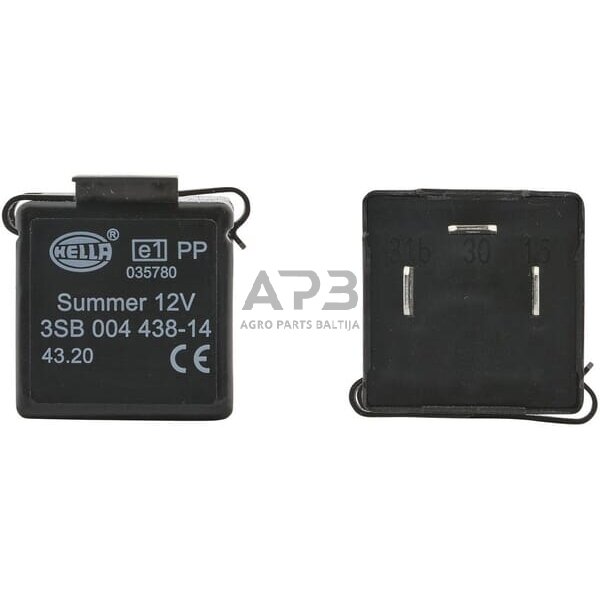 Relė Hella 12V 3SB004438141 2 Relė Hella 12V 3SB004438141 2