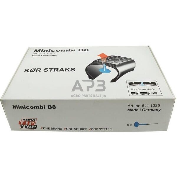 Kołki Do Opon Rema Tip Top Minicombi B8 -1szt - REDATS Sp. Z O.o