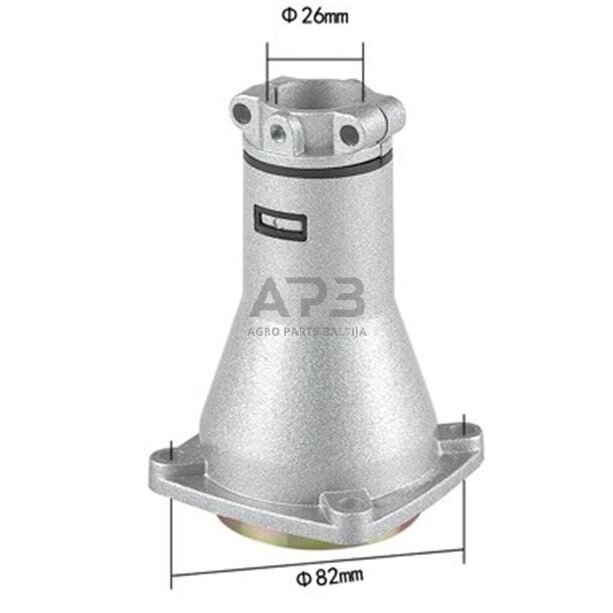 Sankabos korpusas su būgneliu kinietiškoms žoliapjovėms 26,00 mm x 7T septyniakampė žvaigždutė Sankabos korpusas su būgneliu kinietiškoms žoliapjovėms 26,00 mm x 7T septyniakampė žvaigždutė