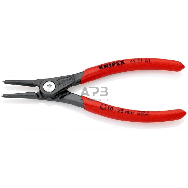 Replės išoriniams žiedams 140mm (Ø10-25mm) KNIPEX