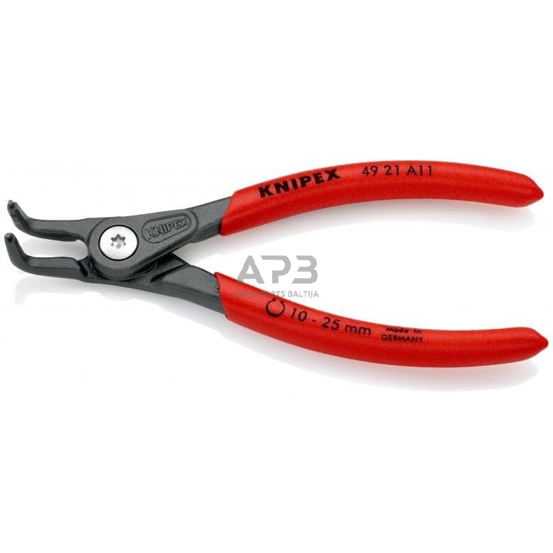 Replės išoriniams žiedams. Lenktos 130mm (Ø10-25mm) KNIPEX 1 Replės išoriniams žiedams. Lenktos 130mm (Ø10-25mm) KNIPEX 1