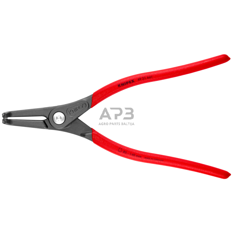 Replės išoriniams žiedams. Lenktos 305mm (Ø85-140mm) KNIPEX 2 Replės išoriniams žiedams. Lenktos 305mm (Ø85-140mm) KNIPEX 2