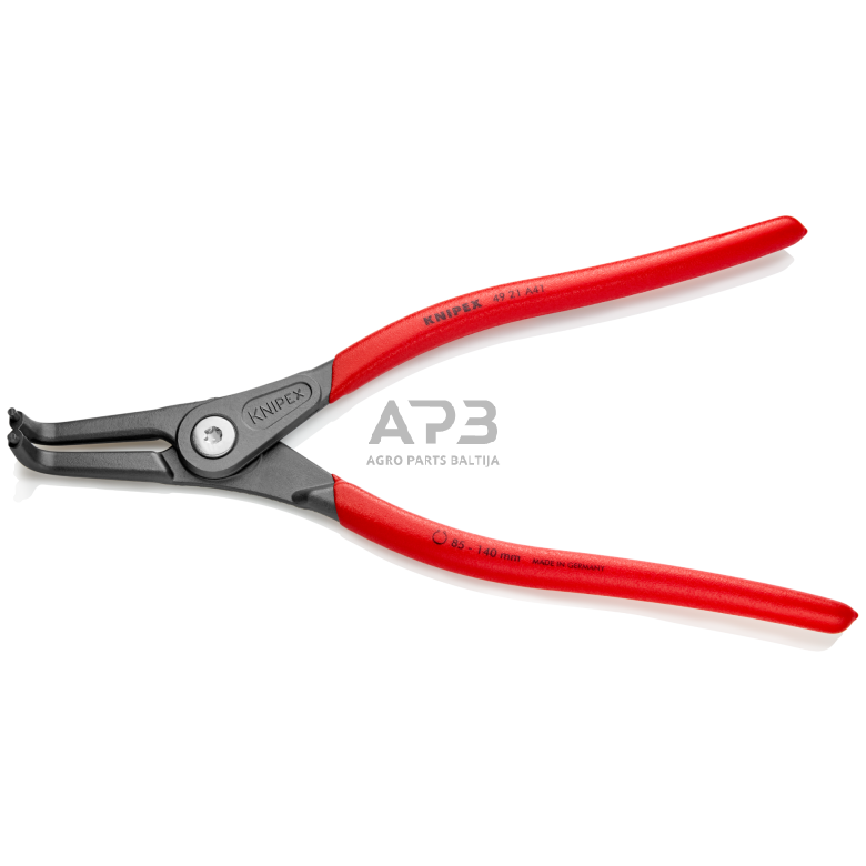 Replės išoriniams žiedams. Lenktos 305mm (Ø85-140mm) KNIPEX Replės išoriniams žiedams. Lenktos 305mm (Ø85-140mm) KNIPEX