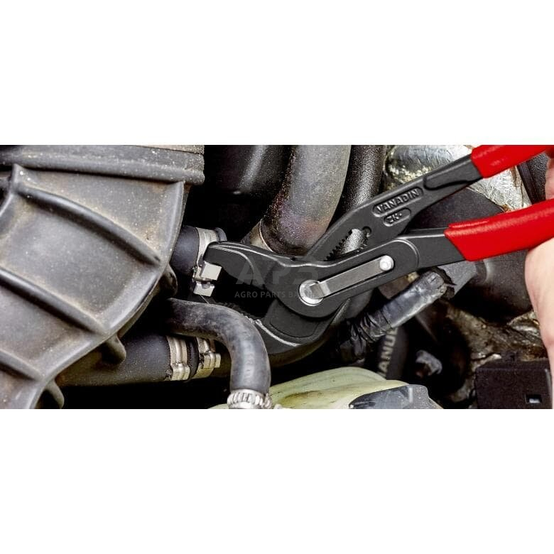 Replės sąvaržoms 250mm KNIPEX (su fiksavimu) 12