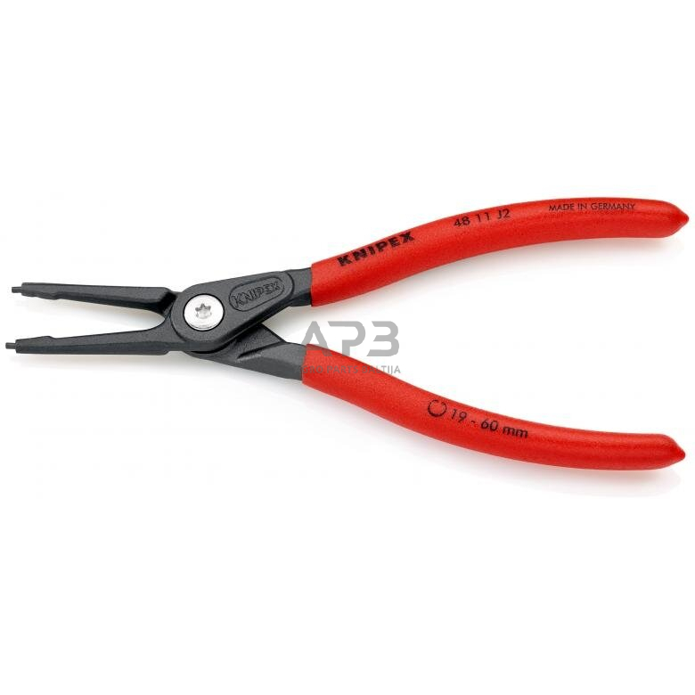 Replės vidiniams žiedams 180mm (Ø19-60mm) KNIPEX 1 Replės vidiniams žiedams 180mm (Ø19-60mm) KNIPEX 1