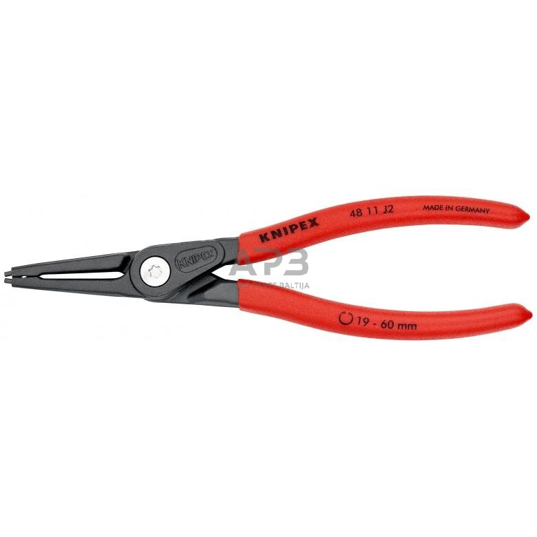 Replės vidiniams žiedams 180mm (Ø19-60mm) KNIPEX Replės vidiniams žiedams 180mm (Ø19-60mm) KNIPEX