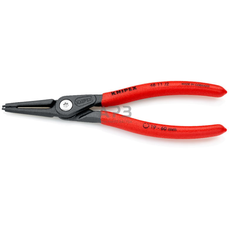 Replės vidiniams žiedams 180mm (Ø19-60mm) KNIPEX 2 Replės vidiniams žiedams 180mm (Ø19-60mm) KNIPEX 2